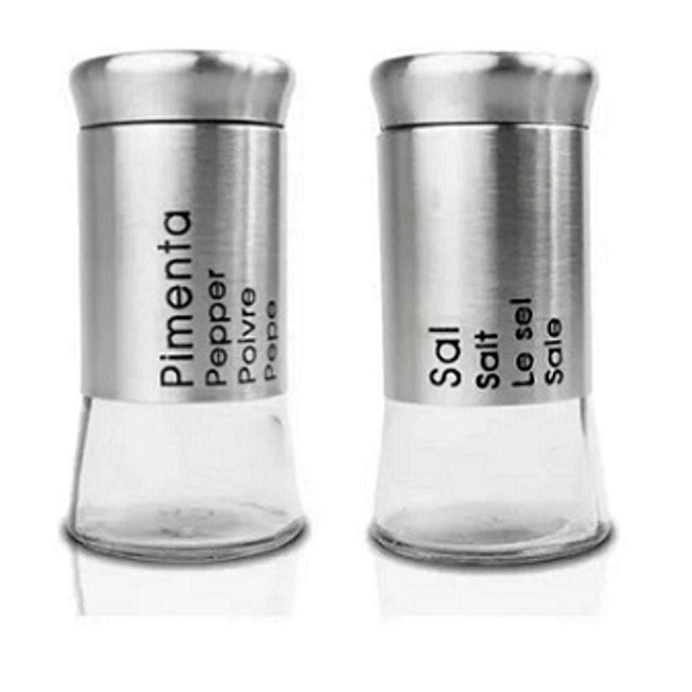 Kit Saleiro e Pimenteiro 2 Peças Uni Home