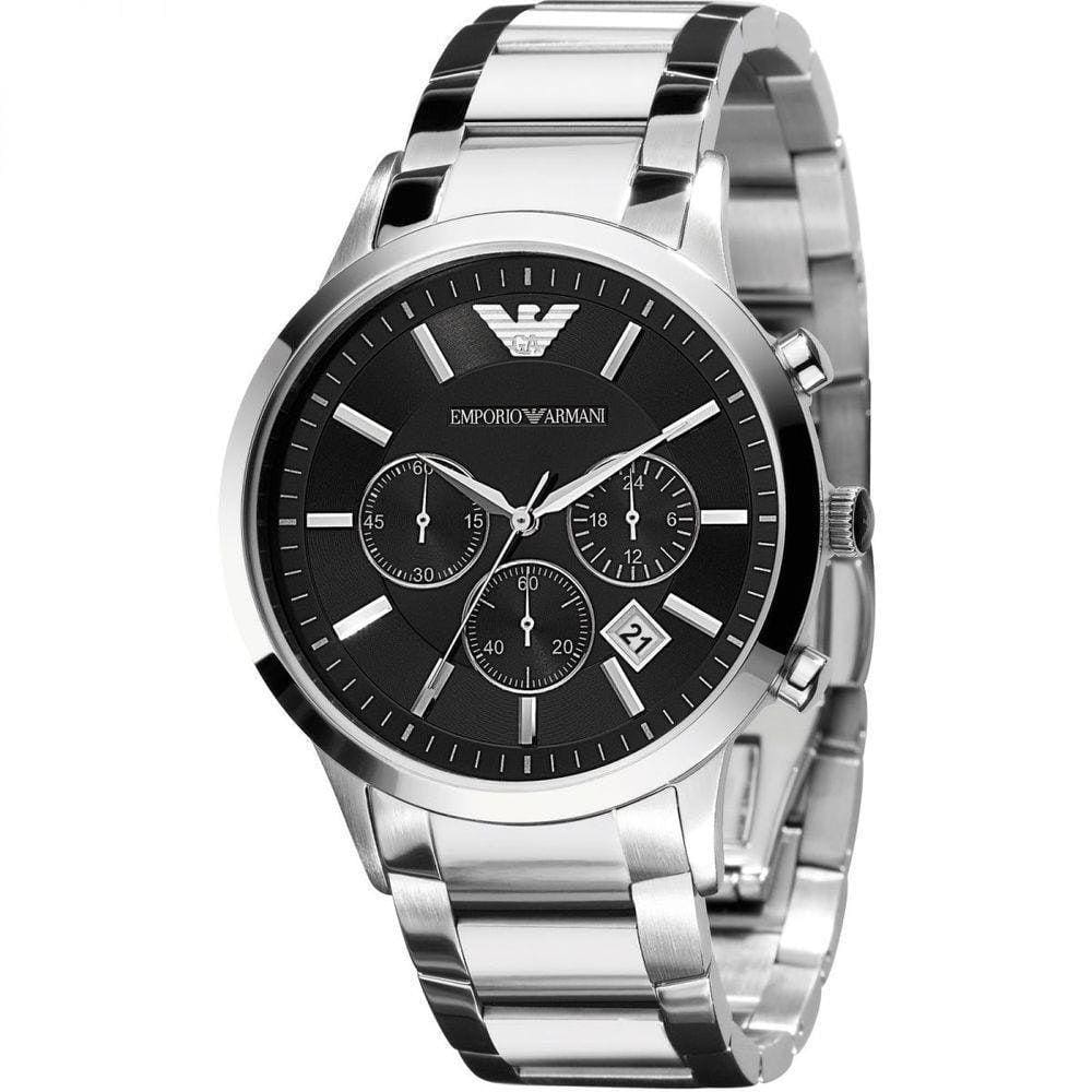 Emporio armani watch black hot sale friday