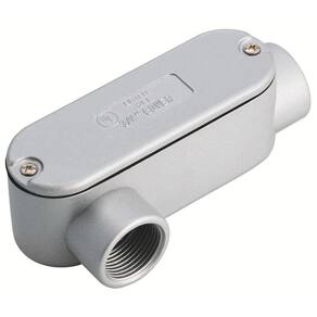 Condulete fixo ovalado 3/4" tipo "LR" - com tampa / rosca BSP / com pintura Tramontina