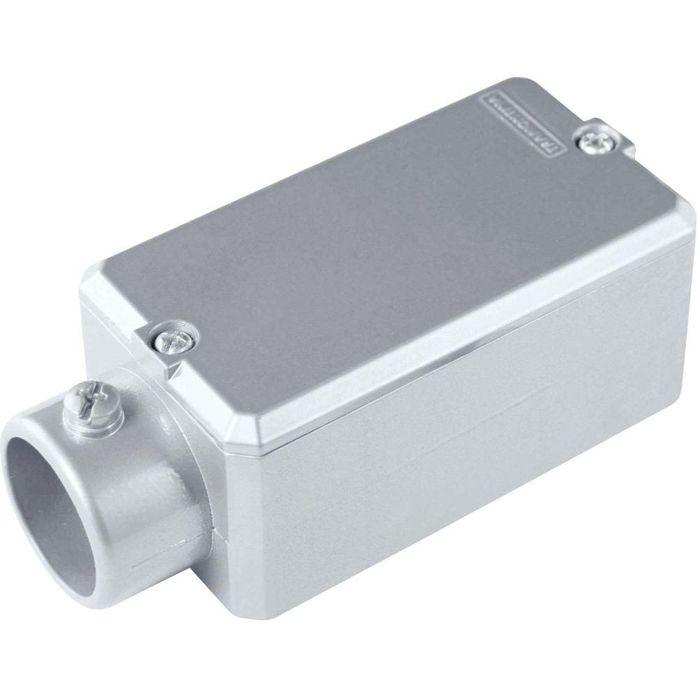 Condulete Fixo "E" 1.1/4" com tampa / com rosca NPT / com pintura Tramontina