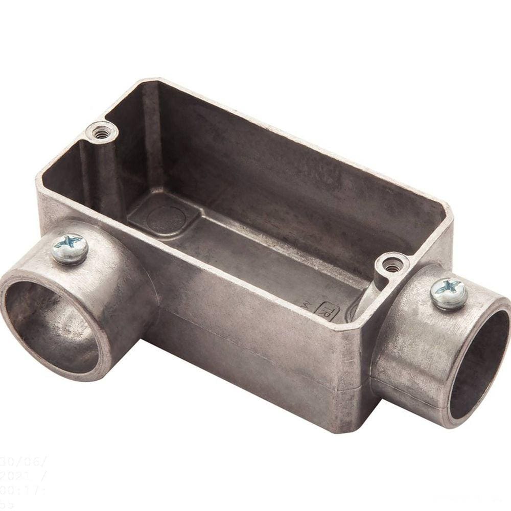 Condulete fixo 3/4" tipo "LR" - sem tampa / sem rosca / sem pintura Tramontina