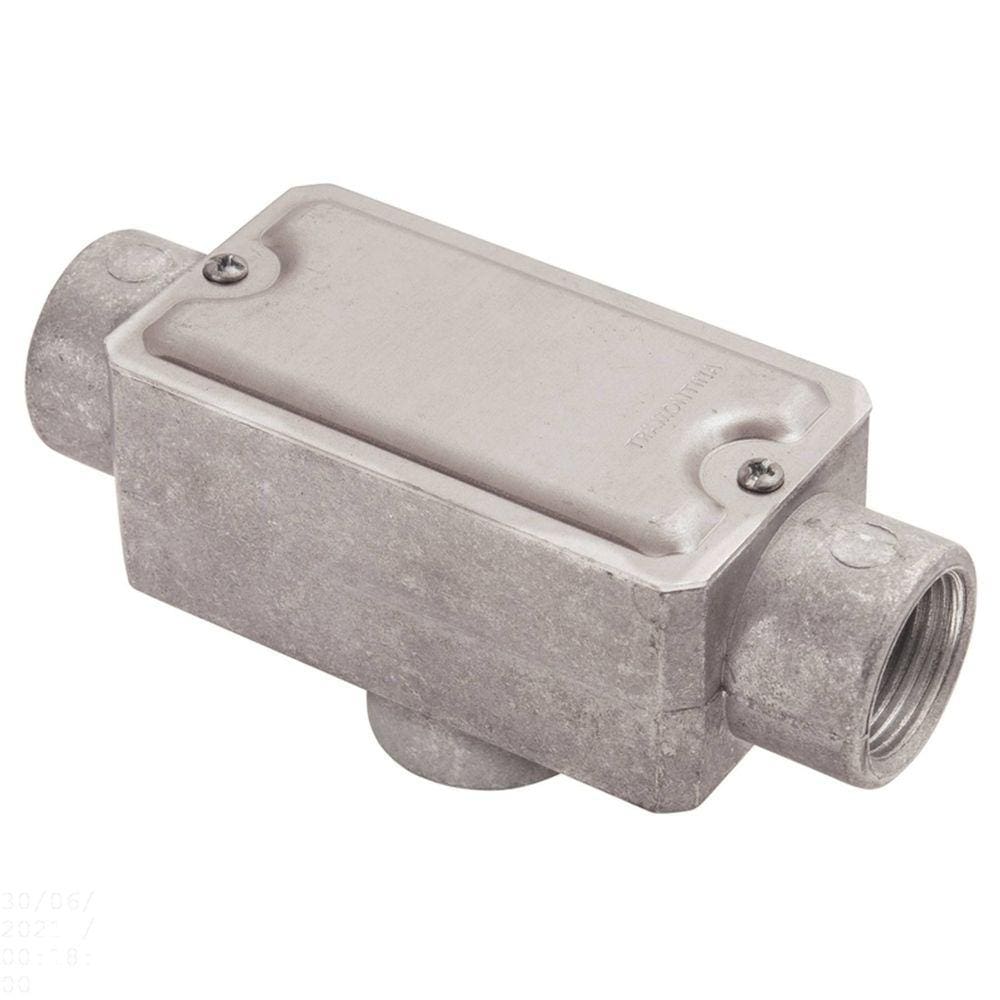 Condulete fixo 3/4" tipo "TB" - com tampa / rosca BSP / sem pintura Tramontina