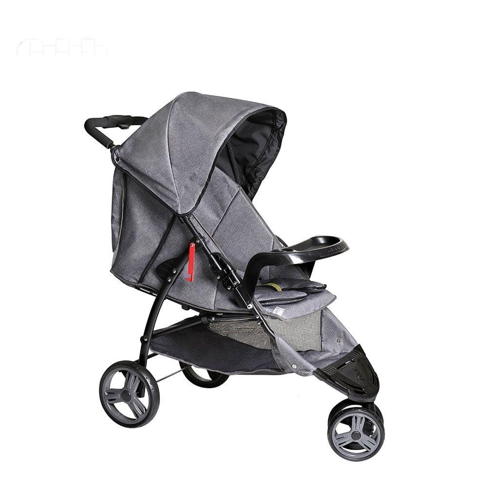 CARRINHO CROSS TRAIL PRETO + BEBÊ CONFORTO + BASE
