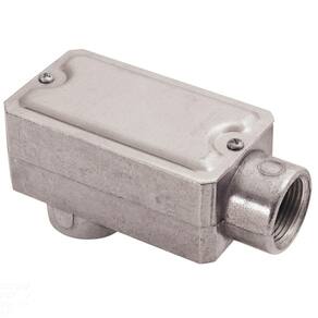 Condulete fixo 3/4" tipo "LB" - com tampa / rosca BSP / sem pintura Tramontina