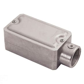 Condulete fixo 3/4" tipo "E" - com tampa / sem rosca / sem pintura Tramontina