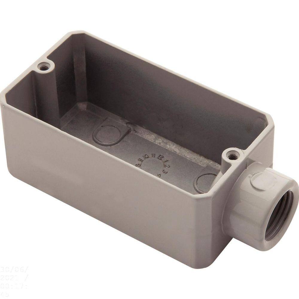 Condulete fixo 3/4" tipo "E" - sem tampa / rosca BSP / com pintura eletrostática a pó Tramontina