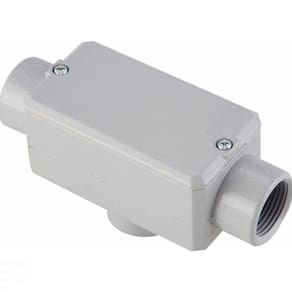 Condulete fixo 1" tipo "TB" - com tampa / rosca BSP / com pintura eletrostática a pó Tramontina