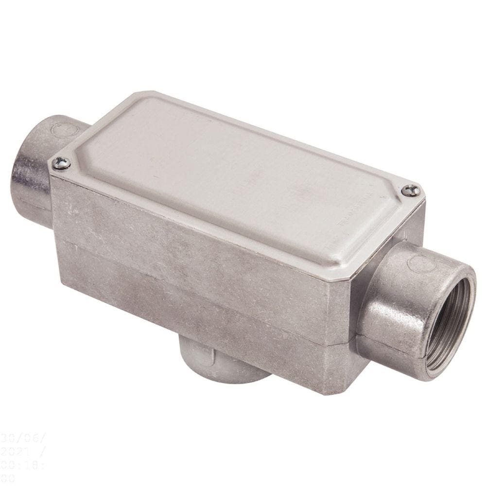 Condulete fixo 1" tipo "TB" - com tampa / rosca BSP / sem pintura Tramontina