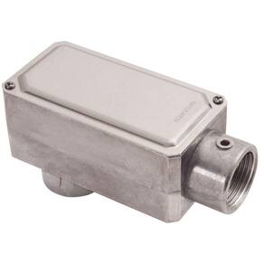 Condulete fixo 1" tipo "LB" - com tampa / rosca BSP / sem pintura Tramontina