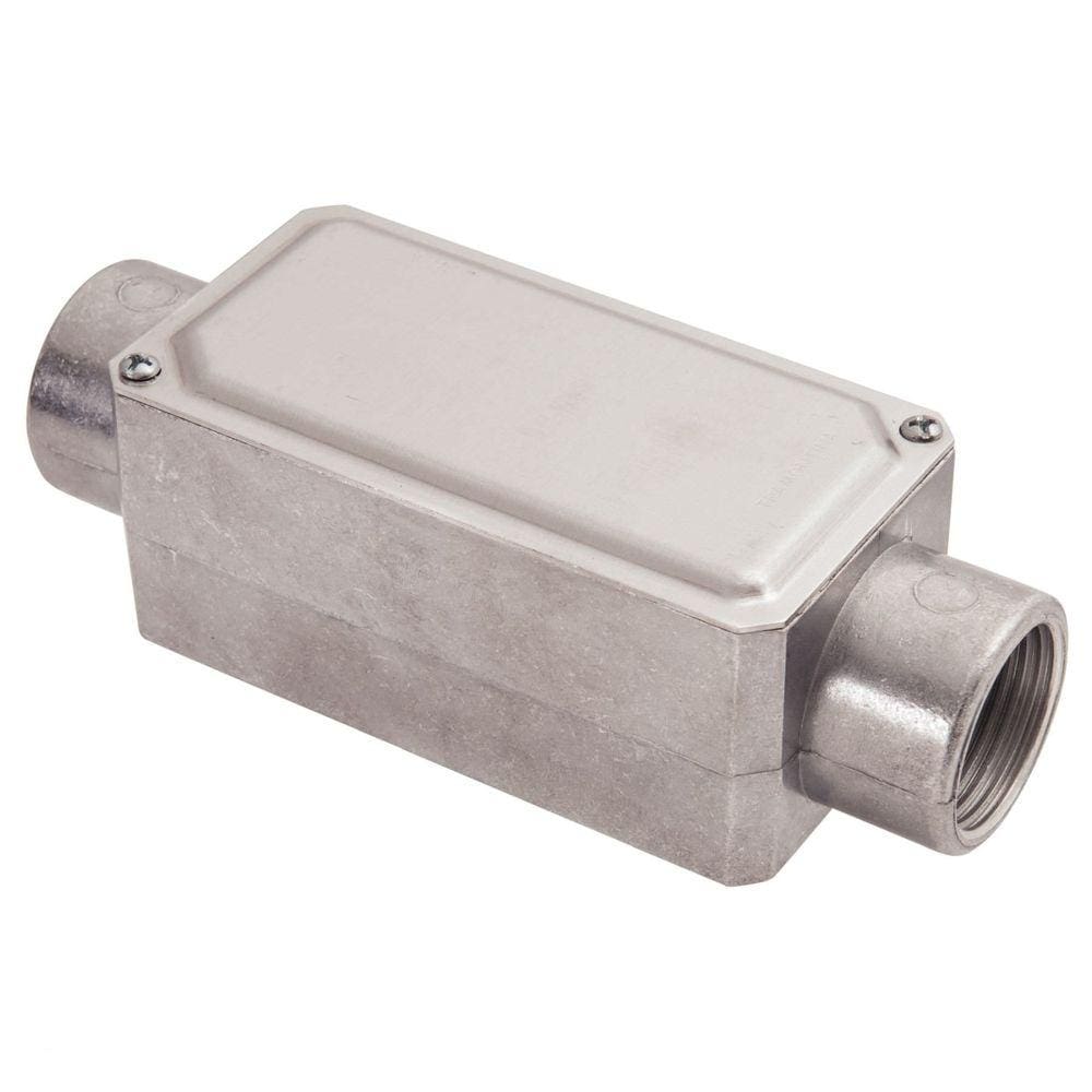 Condulete fixo 1" tipo "C" - com tampa / rosca BSP / sem pintura Tramontina