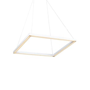 Lustre Pendente Newline Fit Led 741 Bivolt Branco 4000K Luz Neutra