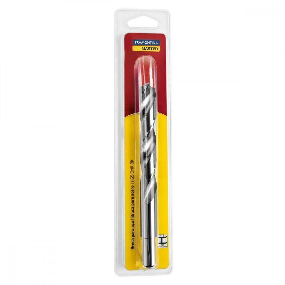 Broca para Aço 15x169 Mm Tramontina em Aço Rápido Hss Din