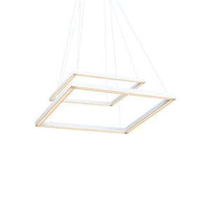 Lustre Pendente Newline Fit Led 746 Bivolt Branco 4000K Luz Neutra