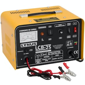 Carregador De Bateria Lynus Modelo Lcb-25 220v
