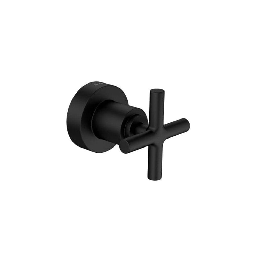Acabamento para Registro de Gaveta Deca Duna Clássica 4900.BL64.PQ.MT 1/2", 3/4" e 1" Black Matte
