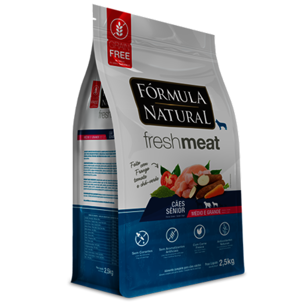 Fresh Meat Caes Senior Rm 12Kg