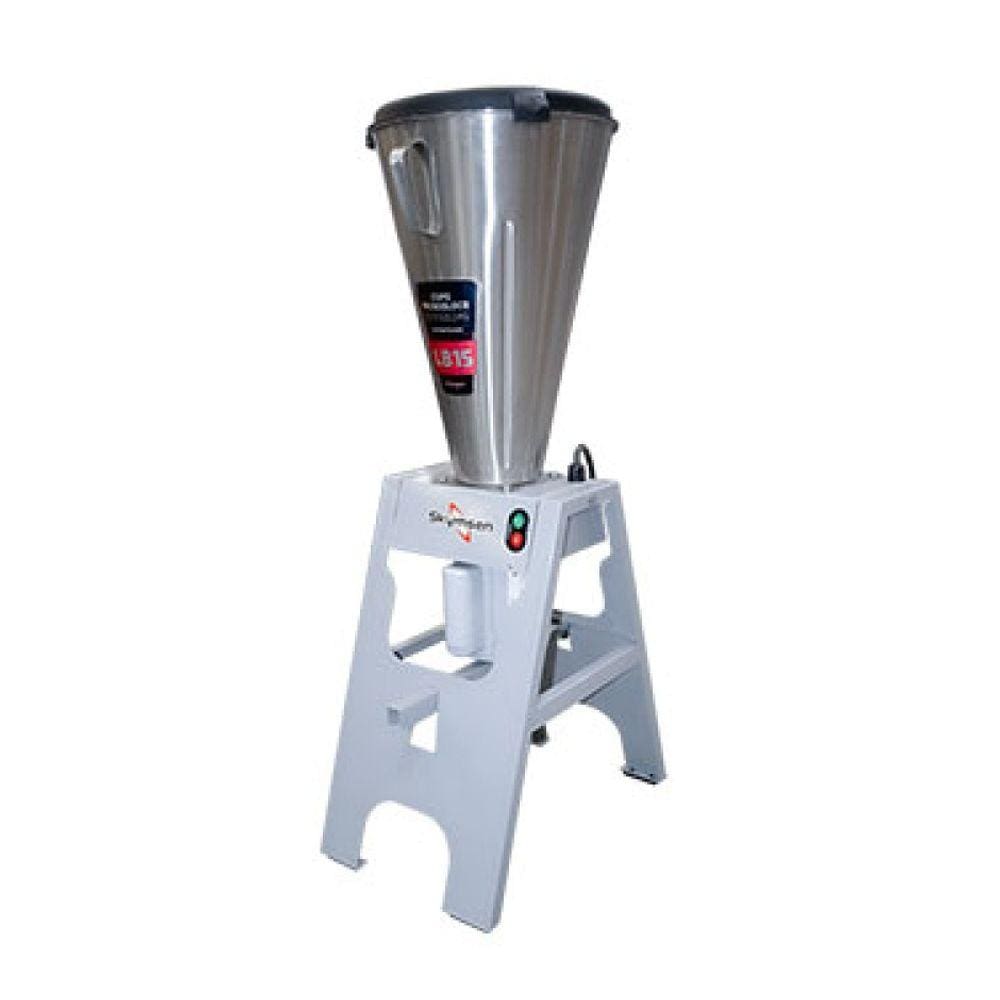 Liquidificador Comercial Basculante Skymsen Inox Copo Monobloco 15 Litros LB-15-220v