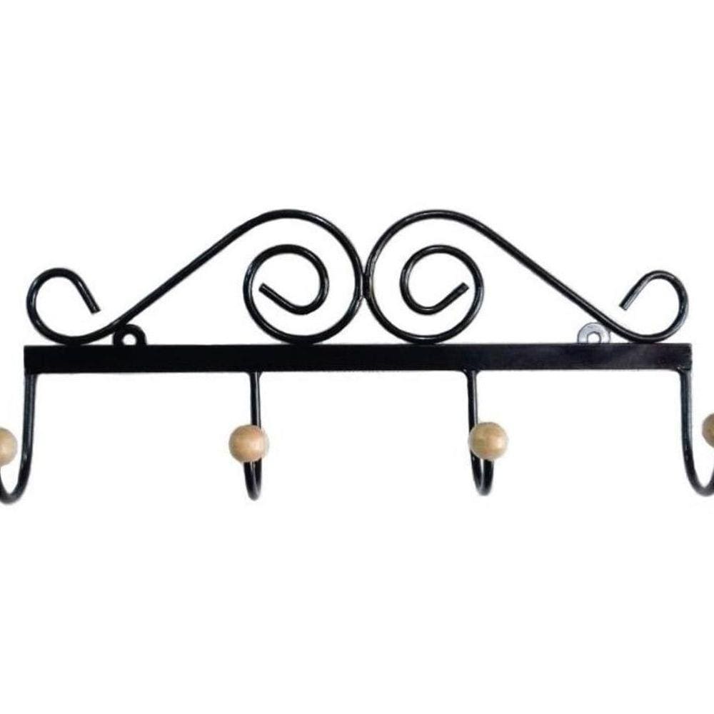 Cabideiro De Parede Ferro Rústico