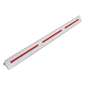 Escalímetro Triangular Modelo 01 30Cm Trident