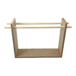 Organizador Com 2 Suportes Porta Tiara Em Mdf