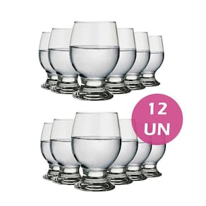 Kit 12Un Copo Taça Vidro Paulista 250Ml Nadir Cerveja Água