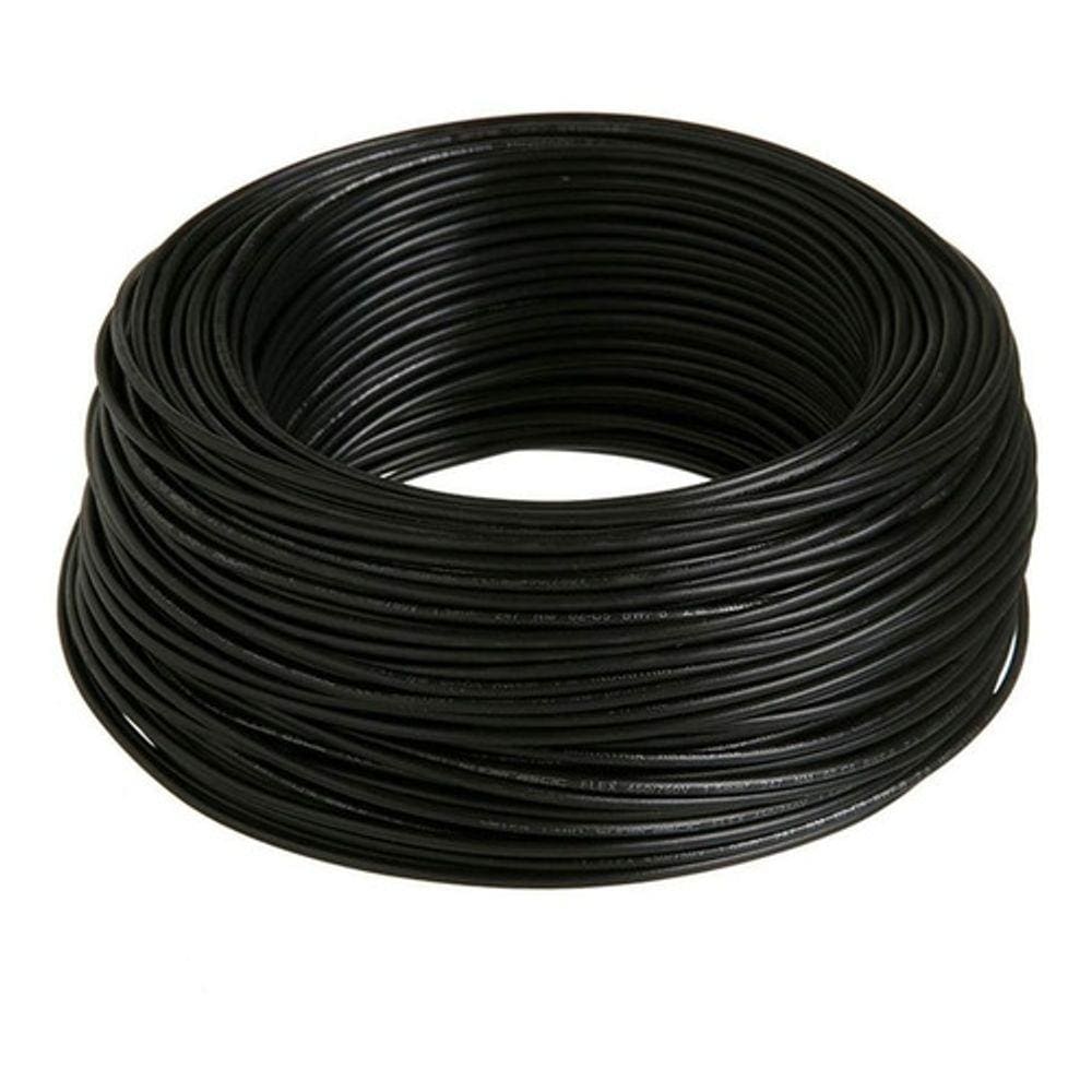 Cabo Comando PP 3 vias 1,5mm 50 Metros Preto