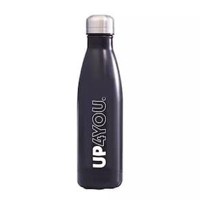 Garrafa Alumínio - Térmica - 22 cm - 500ml - Up4you - Preto - Luxcel