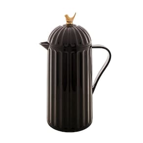 Garrafa Térmica Bird 1 Litro Bon Gourmet Preta