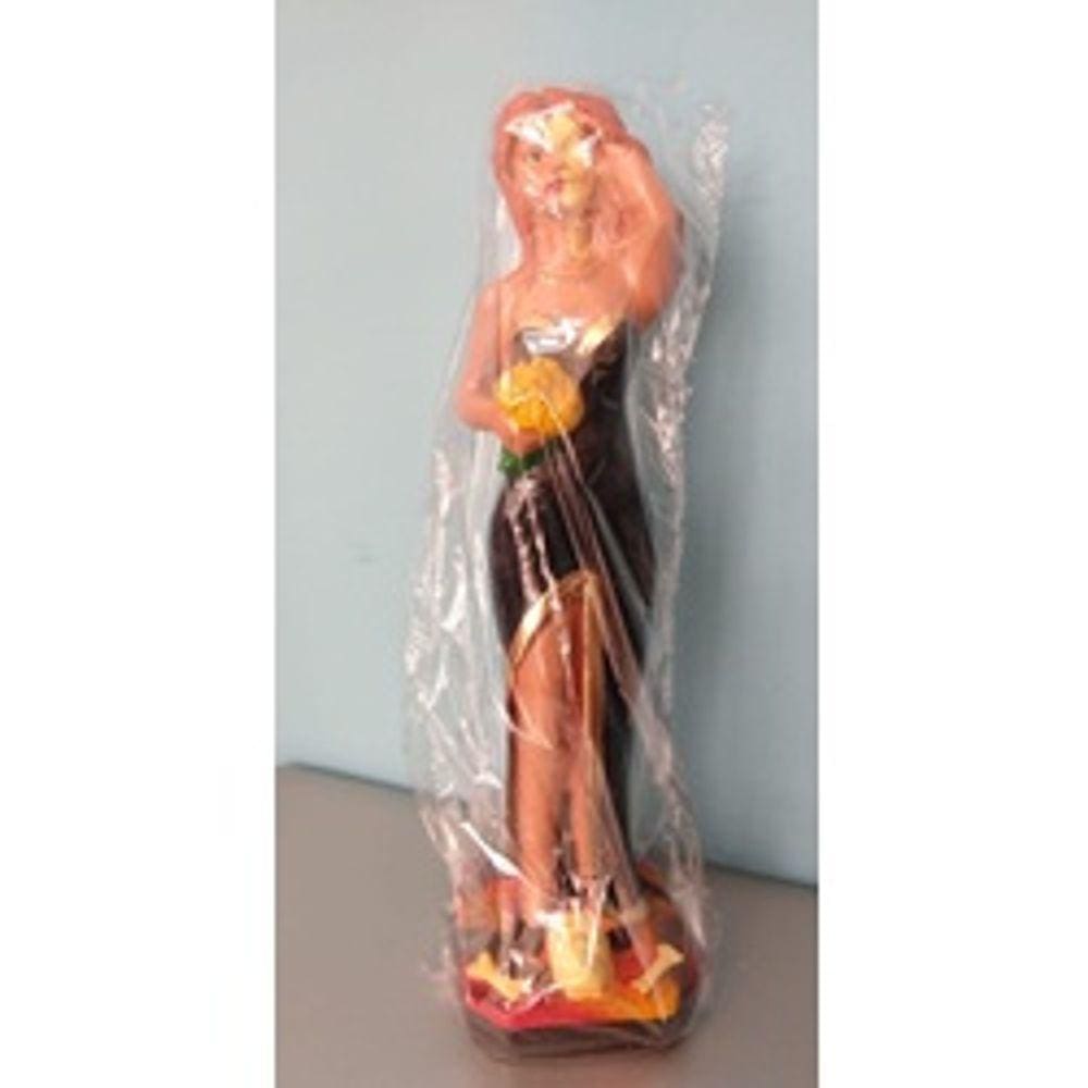 Bougie Pomba Gira Artisanale 20 Cm - Pour Rituels D'amour, Senteur Neutre - 7