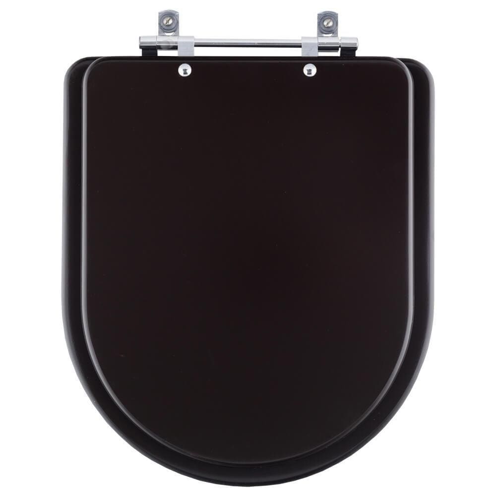 Assento Sanitário Carrara Marrom Fosco