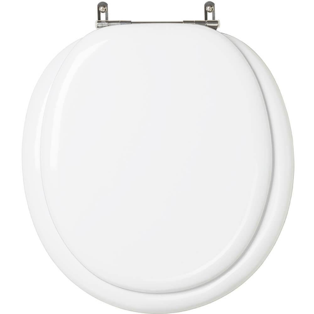 Assento Sanitário Almofadado Fiori Branco para Vaso Fiori