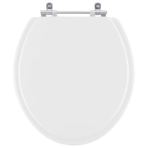 Assento Sanitário Acrílico Diamantina Branco Icasa