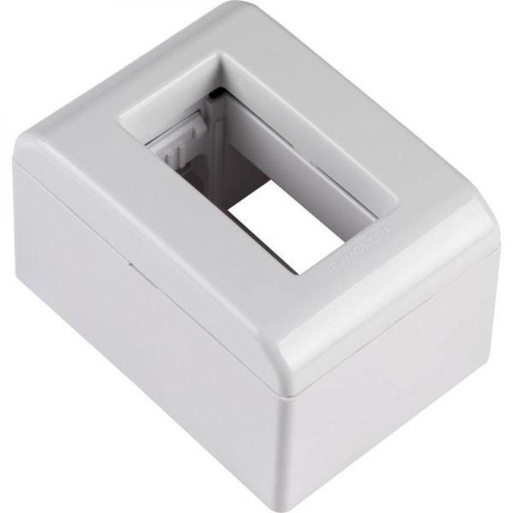 Caixa De Sobrepor 1 Posto Tramontina Lizflex Branca