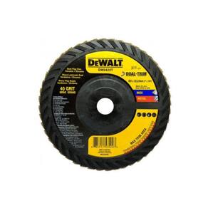 Disco Flap 7  Gr  40 Dewalt Dual-Trim Dw8422t