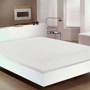 Capa P/Colchão Buettner Queen 30 Malha C/Zíper Branco