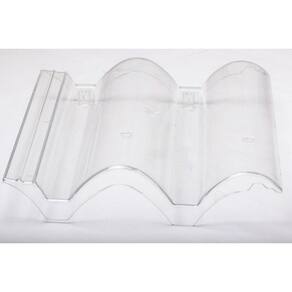 Telha Coppo Veneto Cristal Prismalux - Anti-UV e Anti Chama( Cx 10 Unid.)