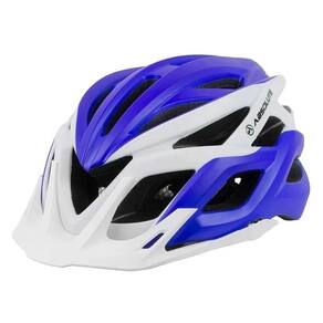 Capacete Absolute Wild Flash Branco Com Azul G 58-61