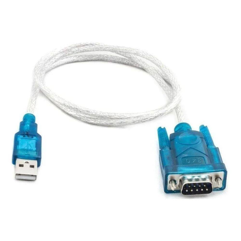 Cabo Adaptador Usb 2.0 Serial Conversor Rs232 Db9 9 Pinos