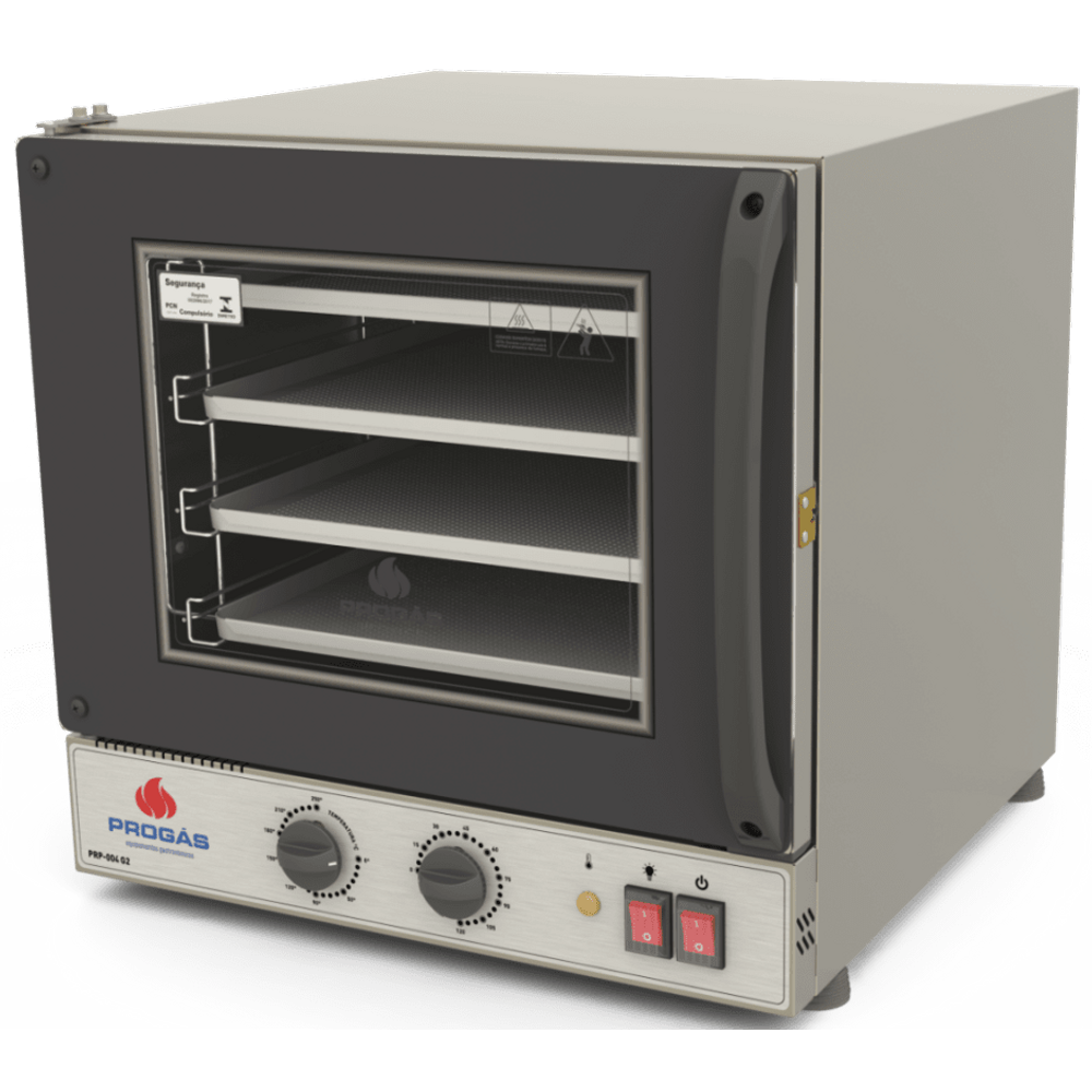 Forno Turbo Elétrico Progás Fast Oven Preto Analógico PRP-004 G2-127v