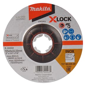 Disco De Desbaste X-Lock 125X6x22.23 P/ Inox Makita E-00402