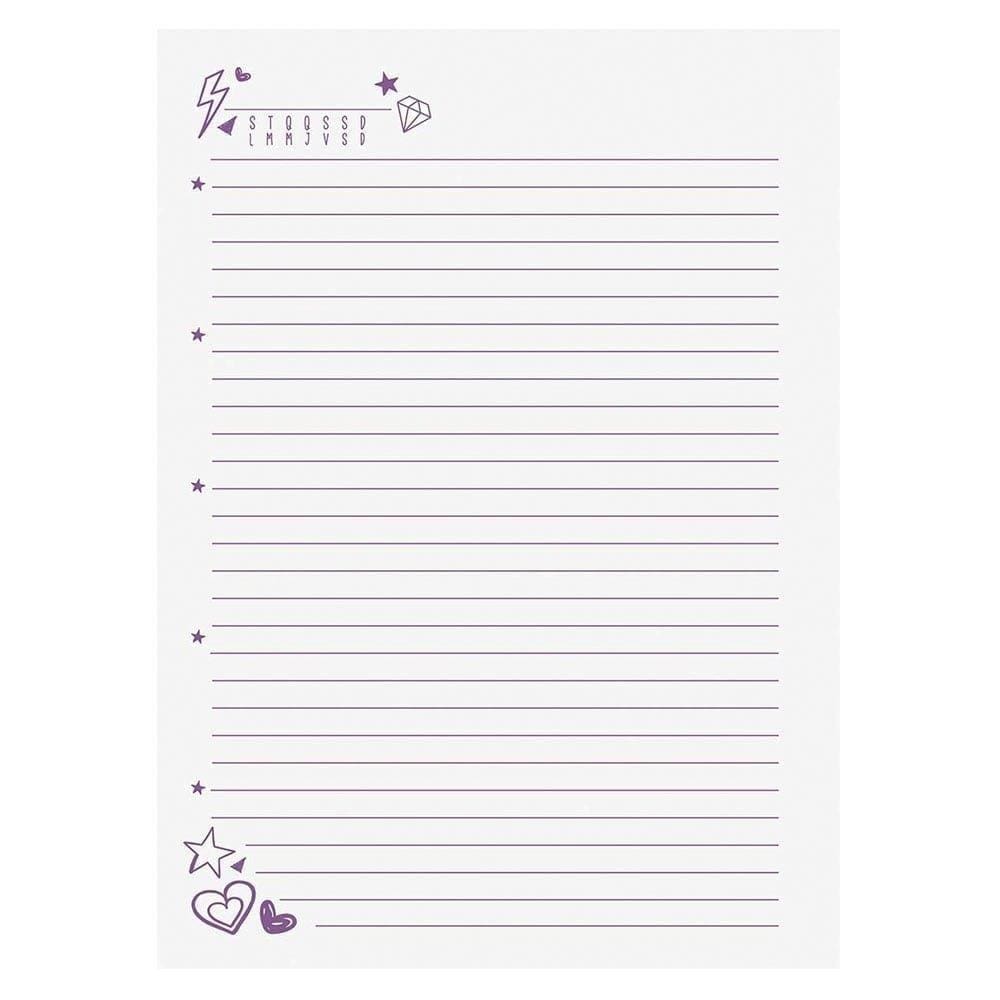 Caderno Espiral Jandaia Capa Dura Universitário It Girl  10 Matérias 200 Folhas - Embalagem com 4 Unidades (Sortidos)