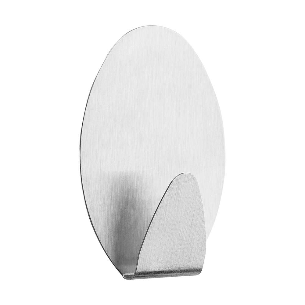 Gancho Parede Cozinha Inox Escovado 1,5kg Dupla Face Primafer