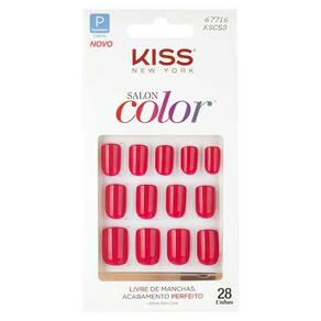 Unhas Postiças Kiss New York Salon Color Angel
