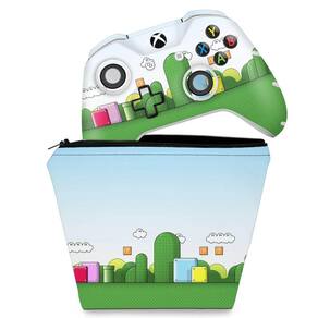 Xbox 360 Fat Capa Anti Poeira - Super Mario - Pop Arte Skins