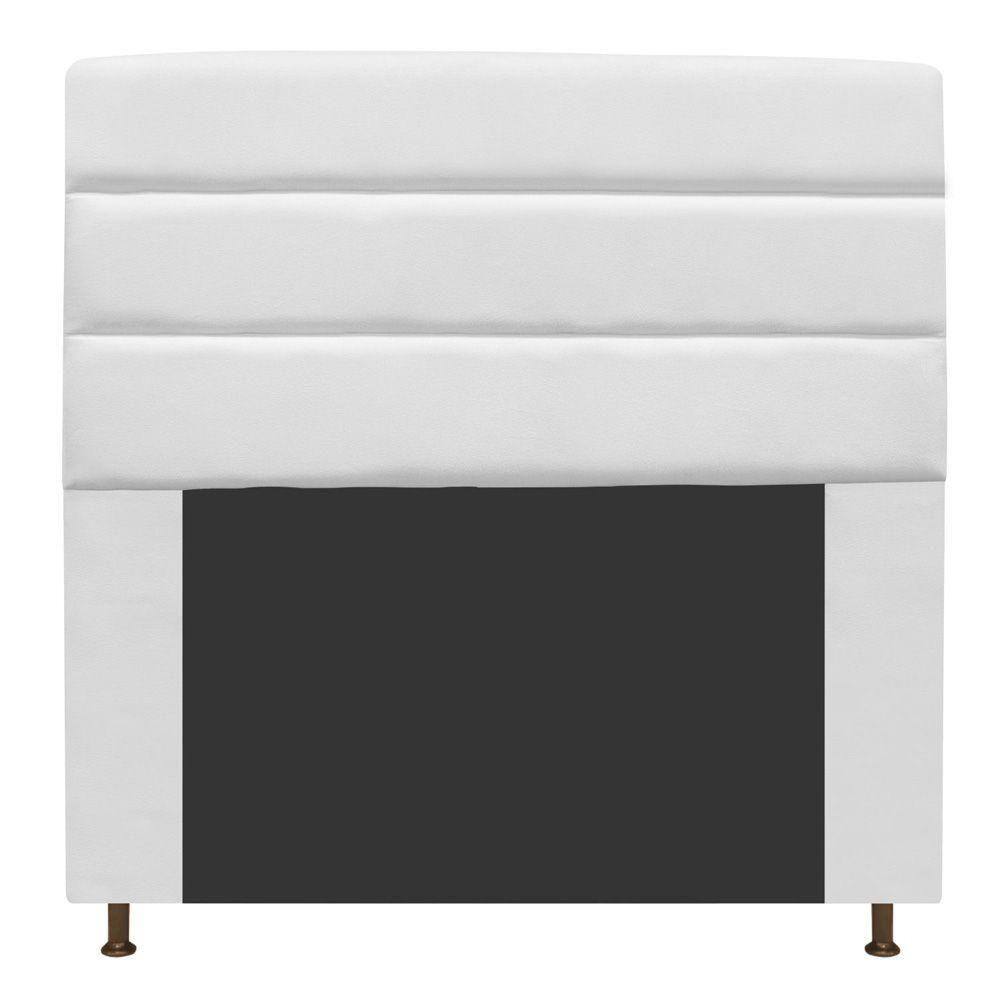 Cabeceira Turim 195 Cm King Size Suede Branco
