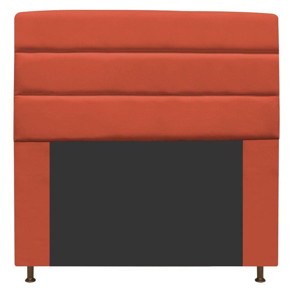 Cabeceira Turim 195 Cm King Size Suede Terracota