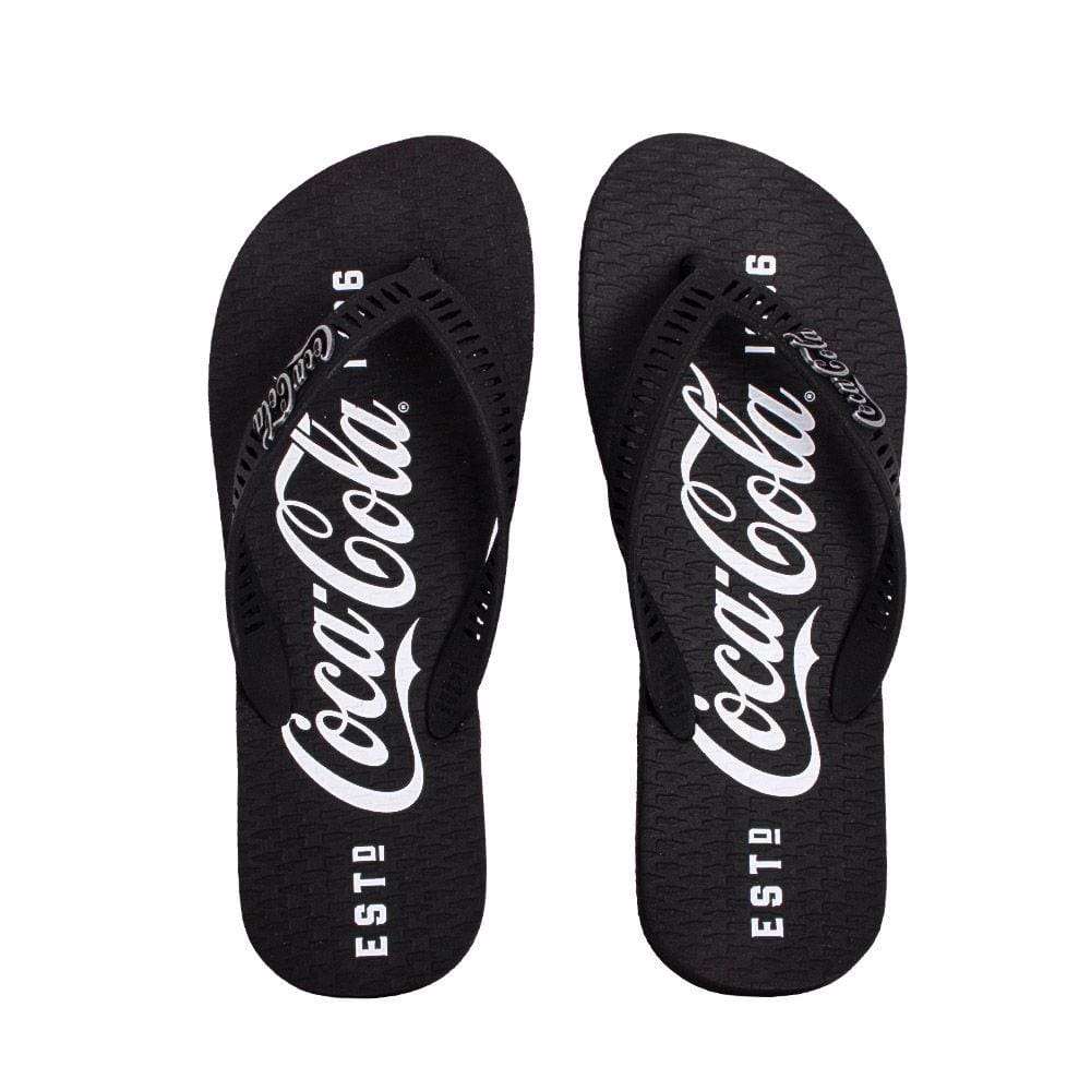 Chinelo Coca Cola 1886 Preto