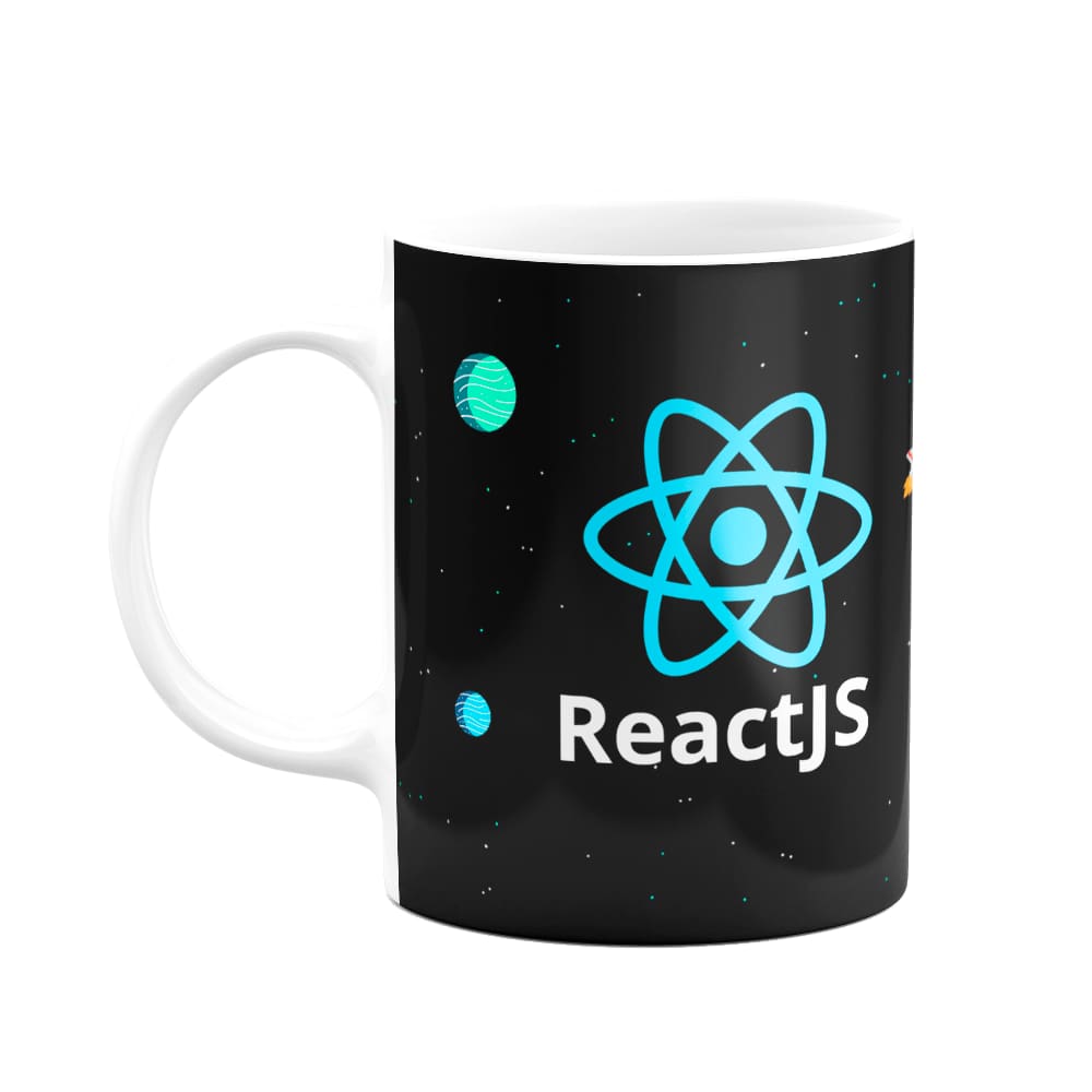 Caneca Dev ReactJS - Dark White
