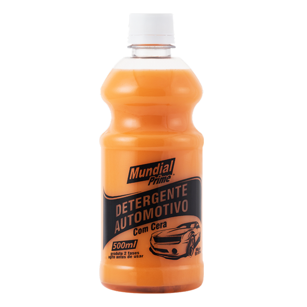 Detergente Lava  Auto C/ Cera Conc. 500Ml Mundial Prime Li04000036