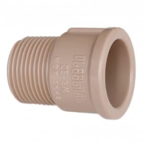 Adaptador Soldável Plastilit Curto 32mm x 1P Embalagem com 25 Unidades